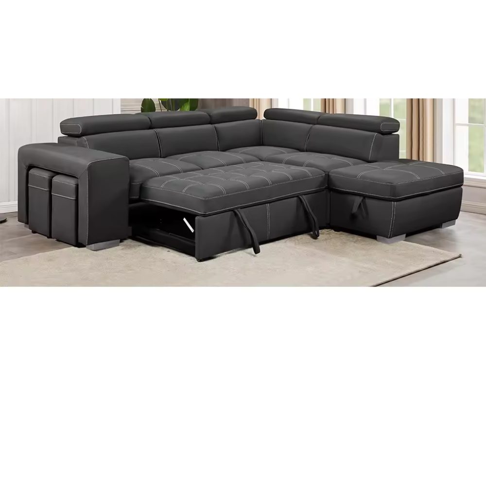 NUBUK SOFA BED CHARCOAL http://carlislefurnitureandbedding.au/