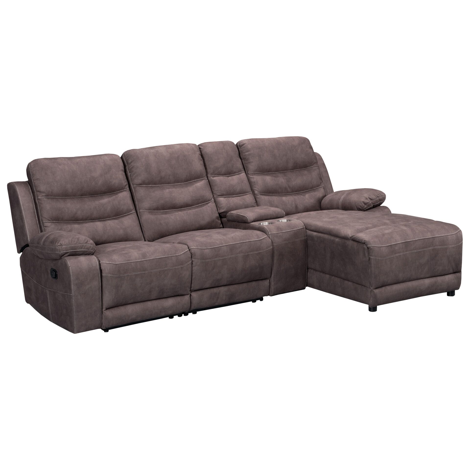 Ridgeway Brooklyn 2RRC+RHF Chaise Truffle