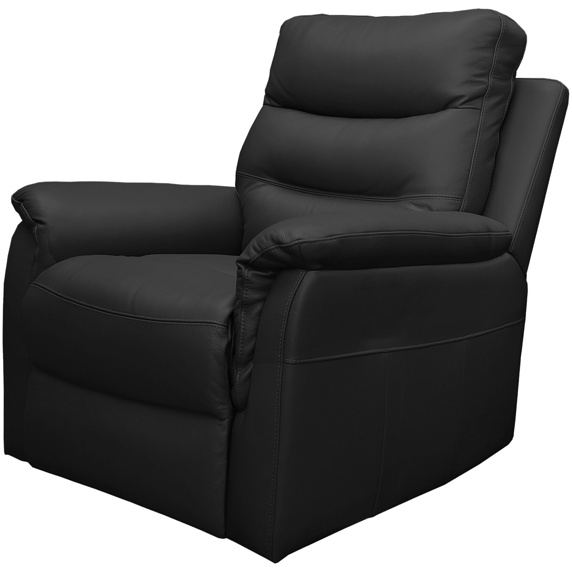 Ridgeway Milano Black Recliner