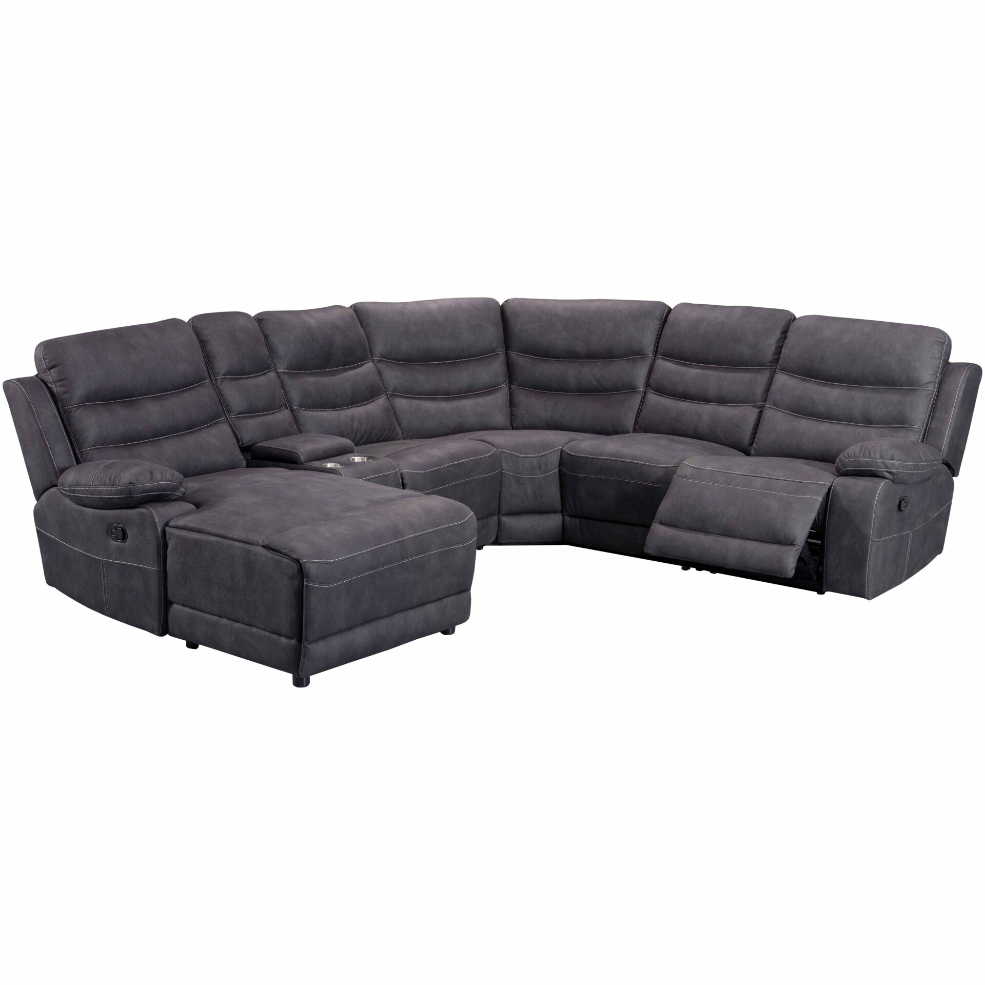 Ridgeway Brooklyn Large Corner LHF Charcoal