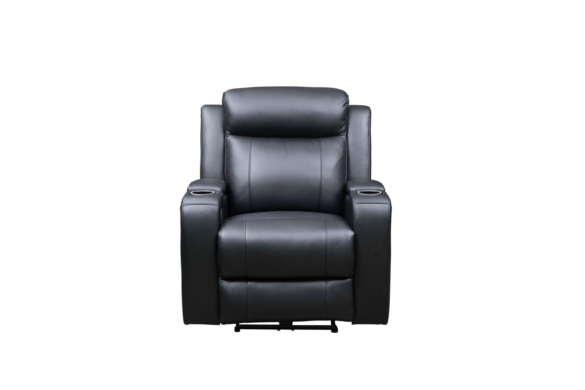 Ridgeway Arnold Black Recliner